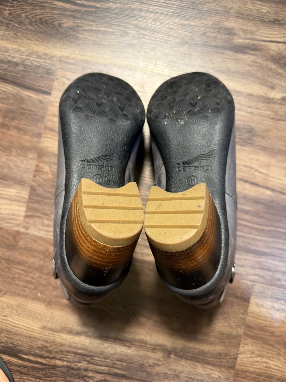 Dansko Perry Waterproof Ankle Boots Booties Shoes Womens Size 10 Gray Zip Up - Picture 7 of 10